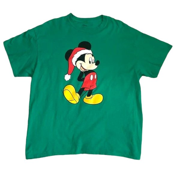 Disney Other - Disney Mickey Stanta Green Short Sleeve T-Shirt XL